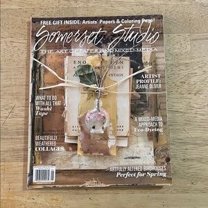 Somerset Studio Magazine The Art of Paper and Mixed Media May/June 2016